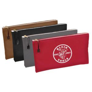 Klein 5141 4 Pack of Zipper Canvas Bags